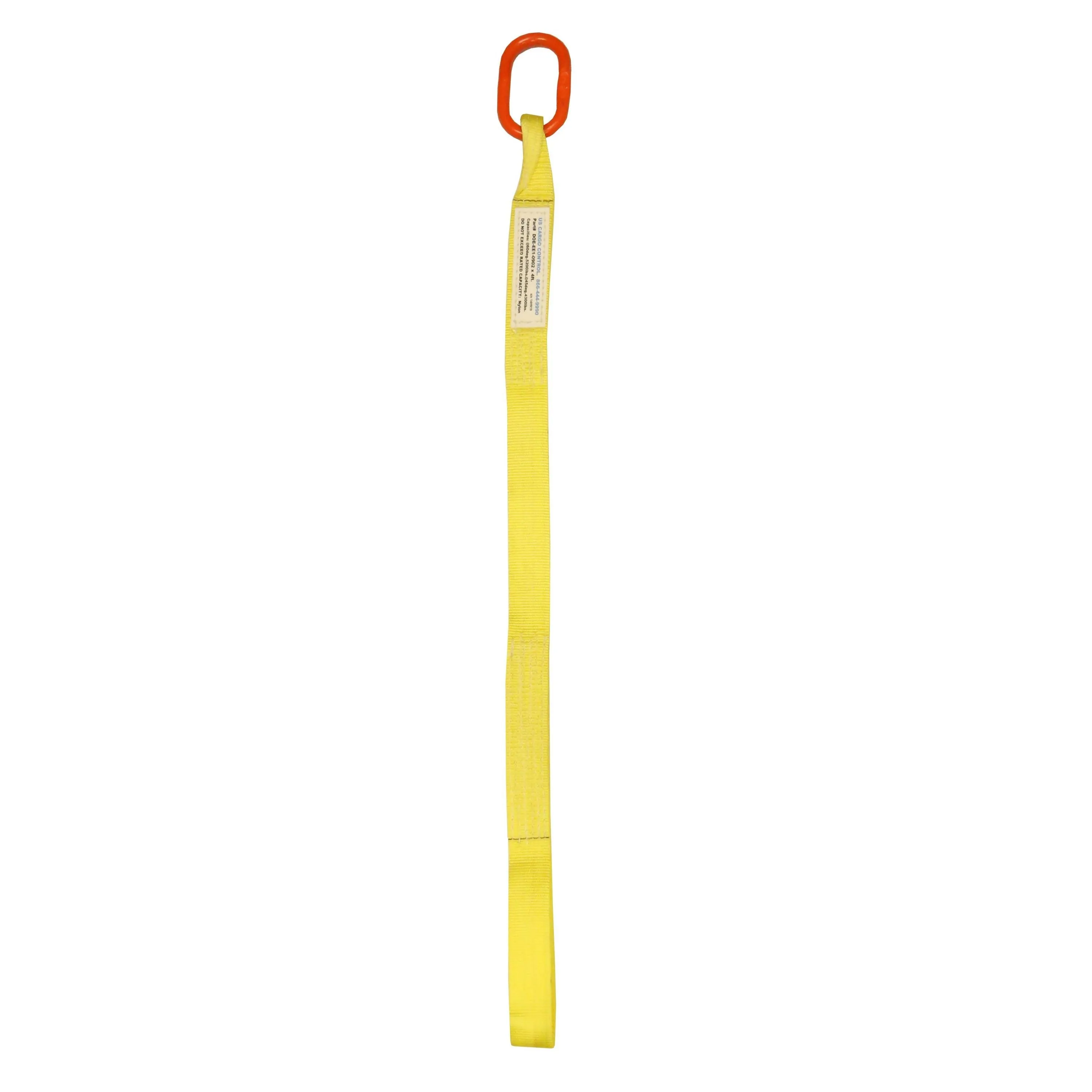 1"x18' (1 ply) Single Leg Nylon Sling w/ Master Link & Sewn Loop