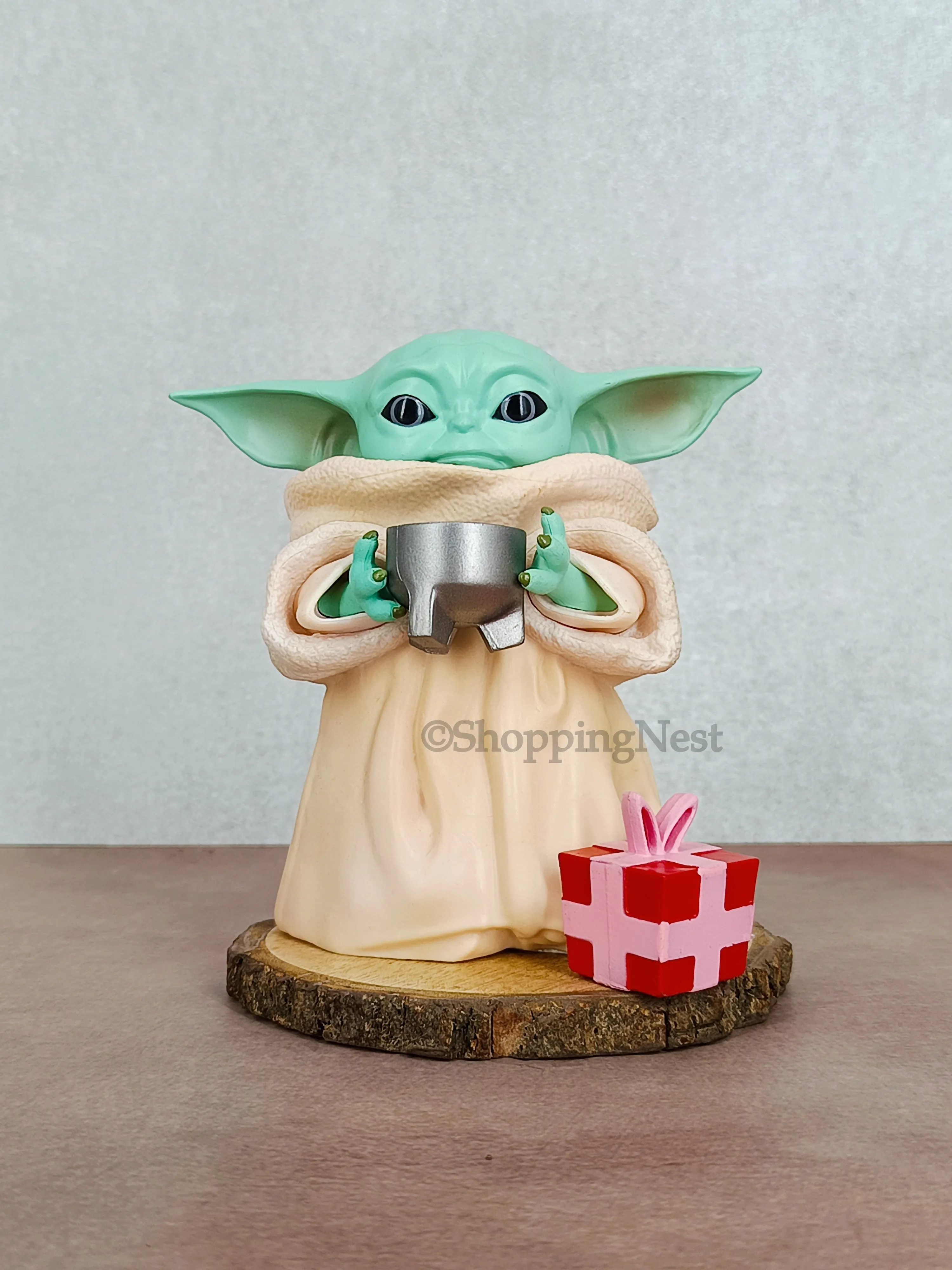 Baby Yoda Mandalorian Figure Grogu (TM) Smile Total Height approx. | 7 CM |
