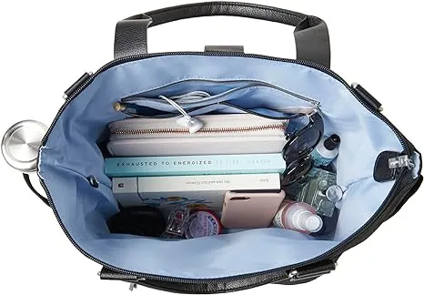 Baggallini Women's 3-in-1 Convertible Backpack with RFID Phone Strap, Black