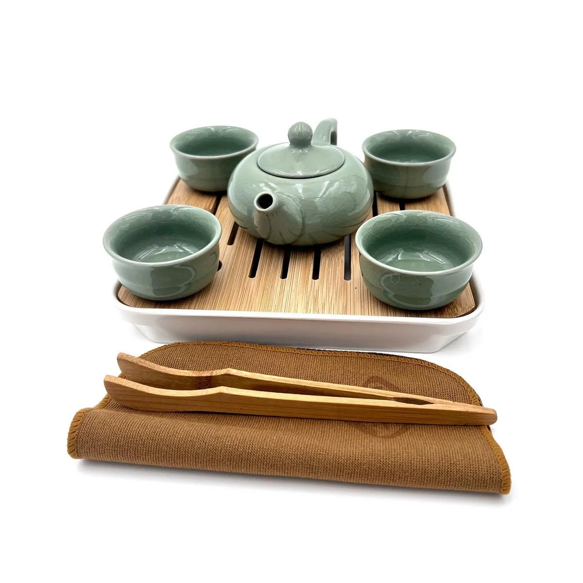 China Tea Set with Travel Case