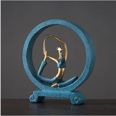 Creative European Miniature Modern Girl Figurines