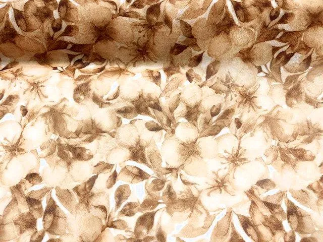 Floral Time Printed Voile