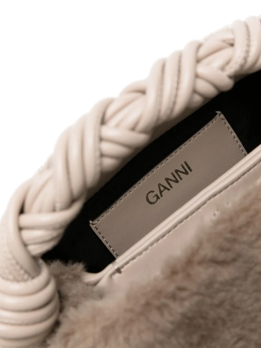 Ganni Bou Bag Small Fur
