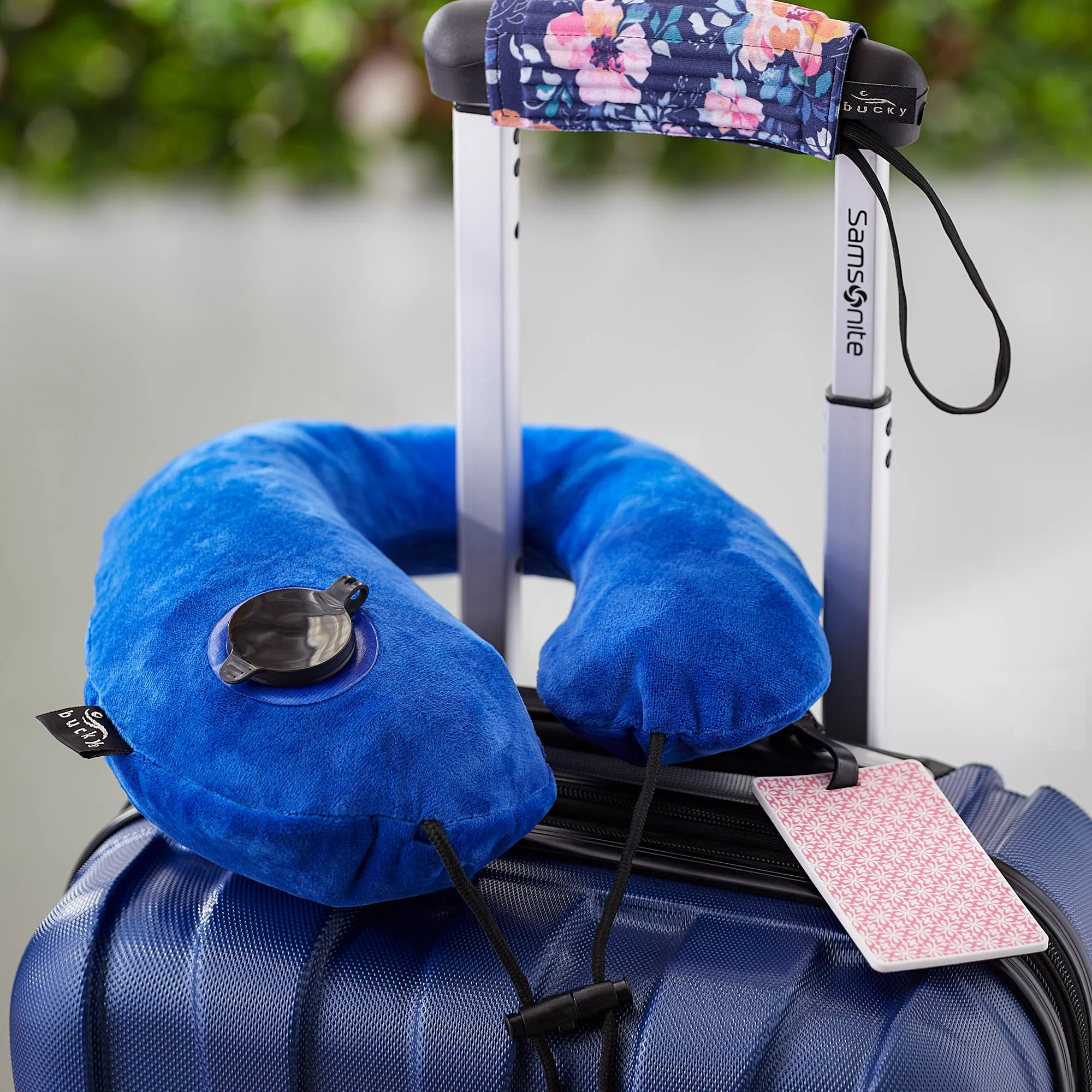 Gusto Inflatable Neck Pillows - Sailor Blue