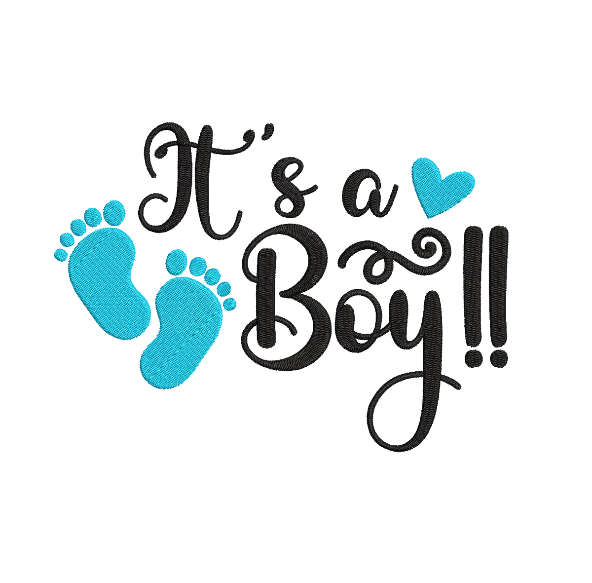 It's a Boy - Embroidery Design