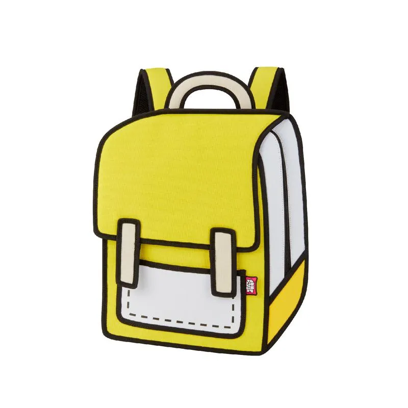 Jump From Paper Backpack Spaceman Color me in