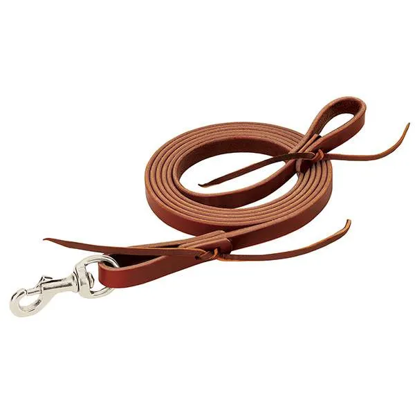 Latigo Leather Flat Roper Rein, 5/8" x 8