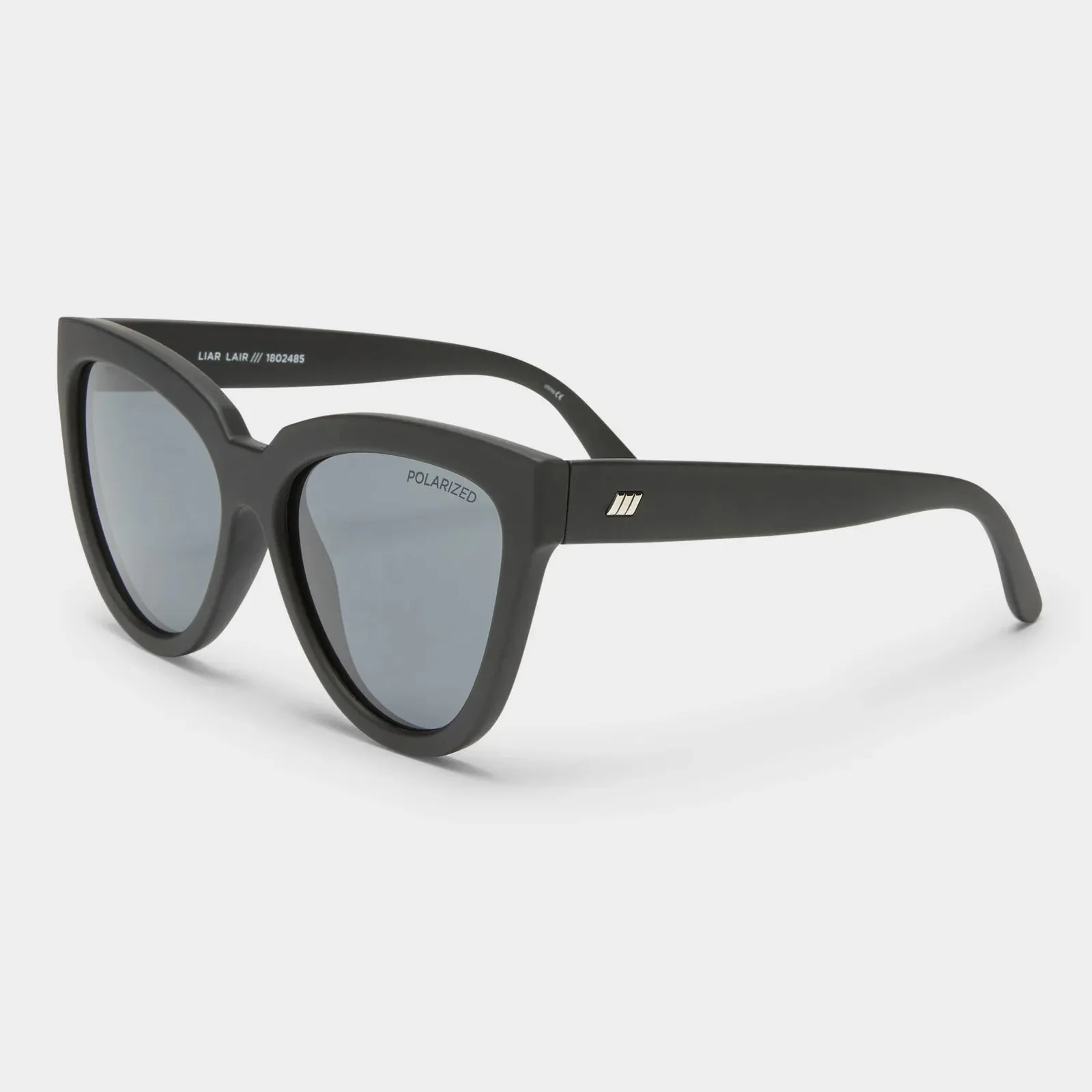 LIAR LAIR SUNGLASSES - BLACK POLARIZED