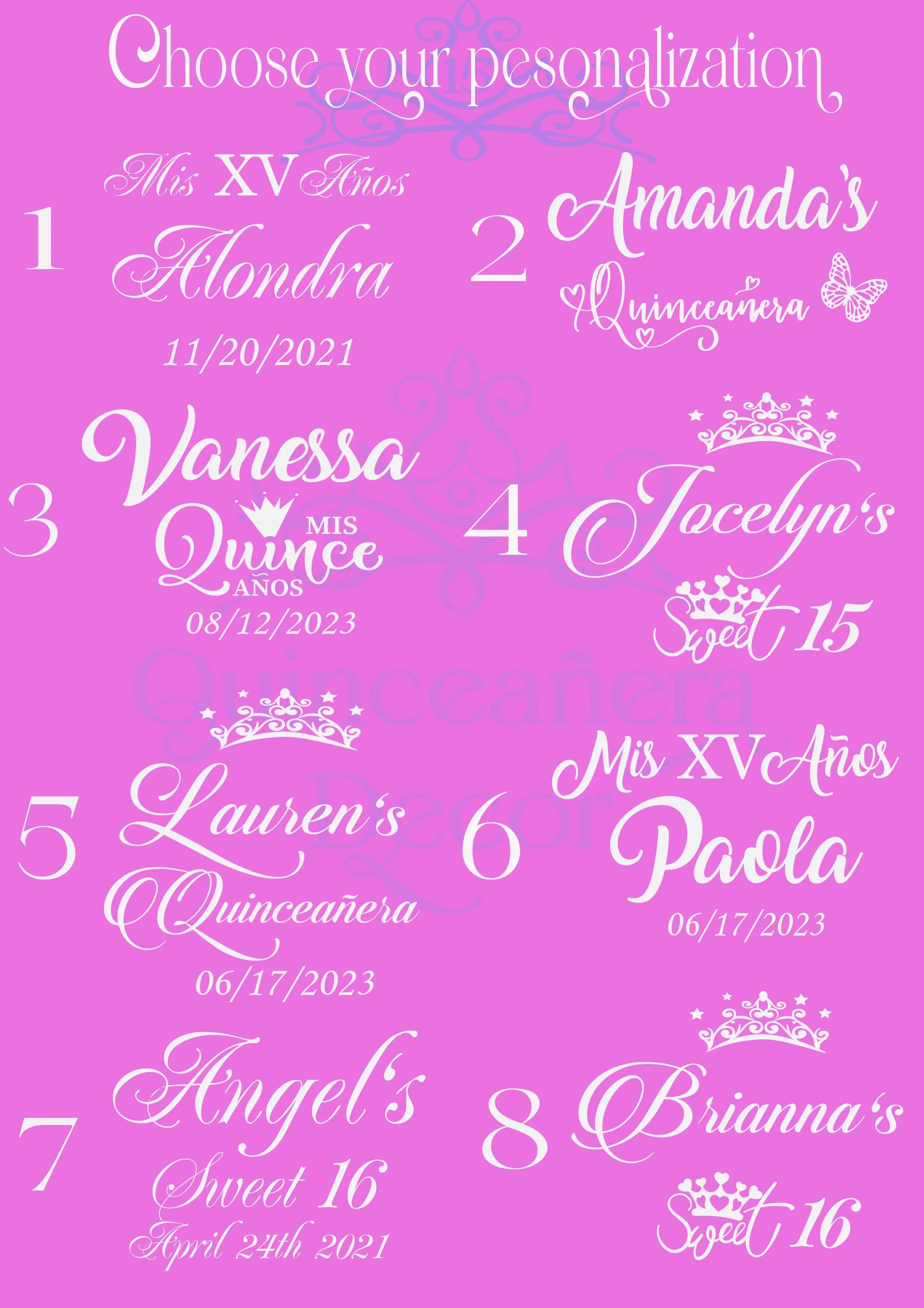 Light Blue Gold  quinceanera brindis package with candle