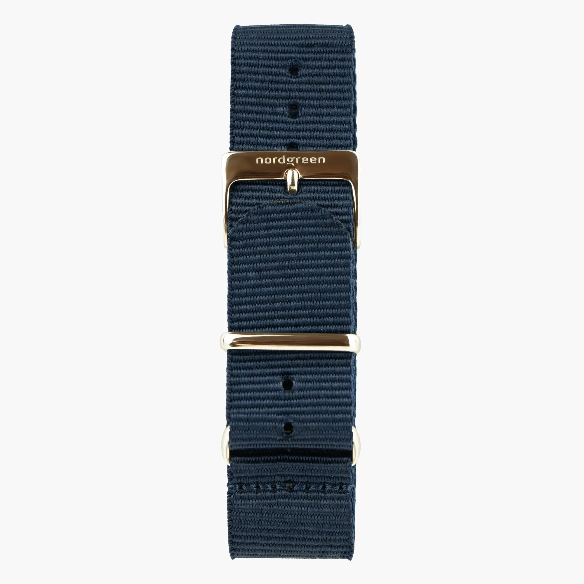 Navy Blue Nylon Strap - Rose Gold - 40mm/42mm