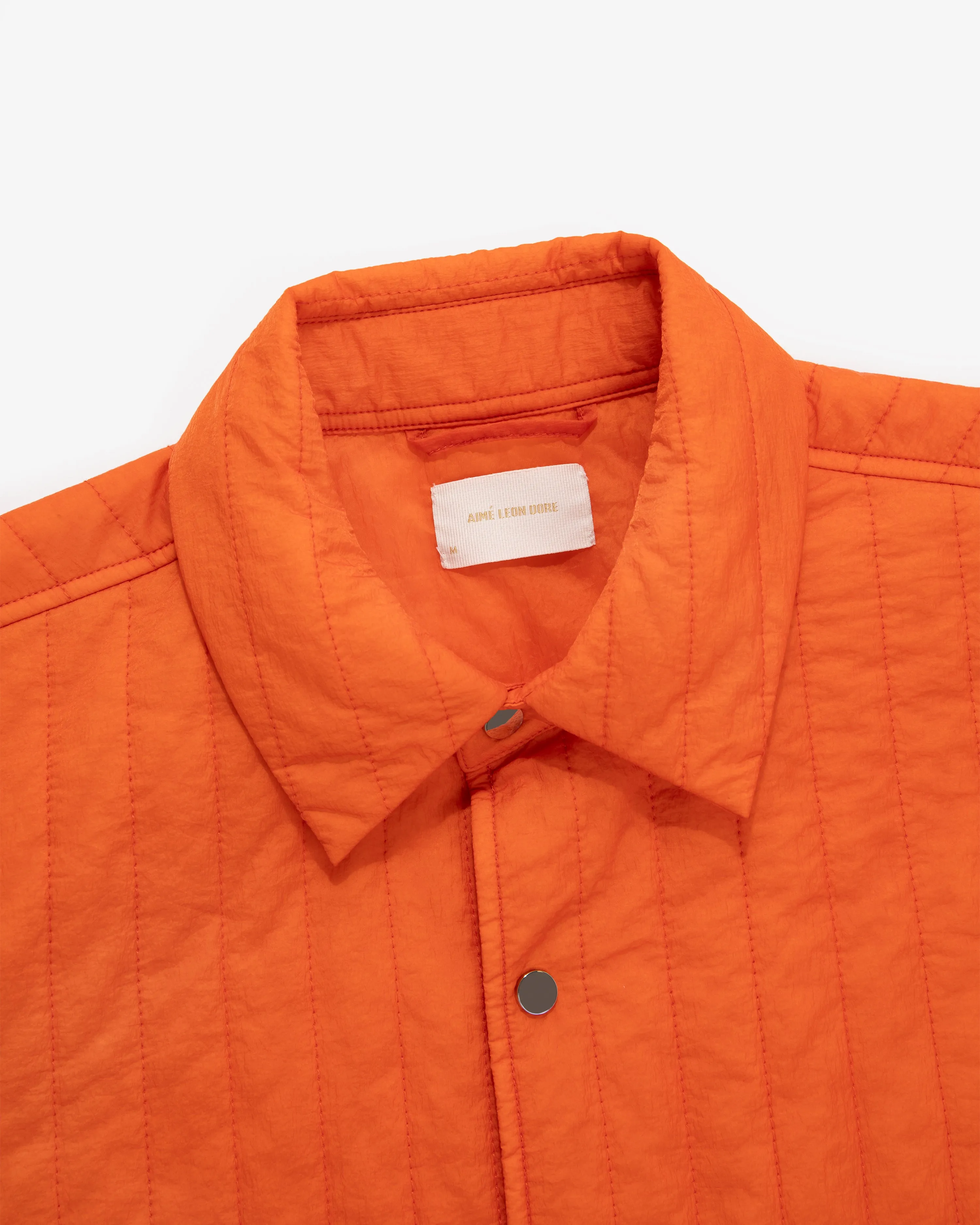 Nylon Quilted Overshirt