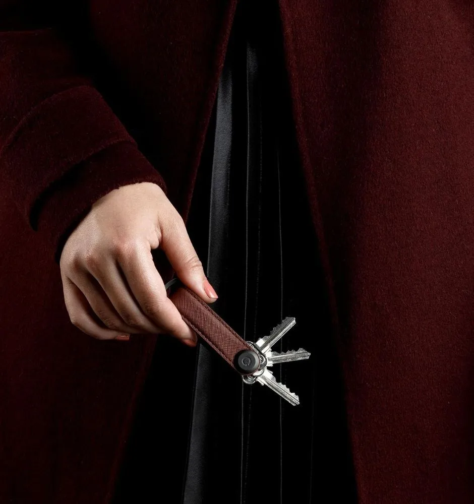 Orbitkey Saffiano Leather Key Organiser
