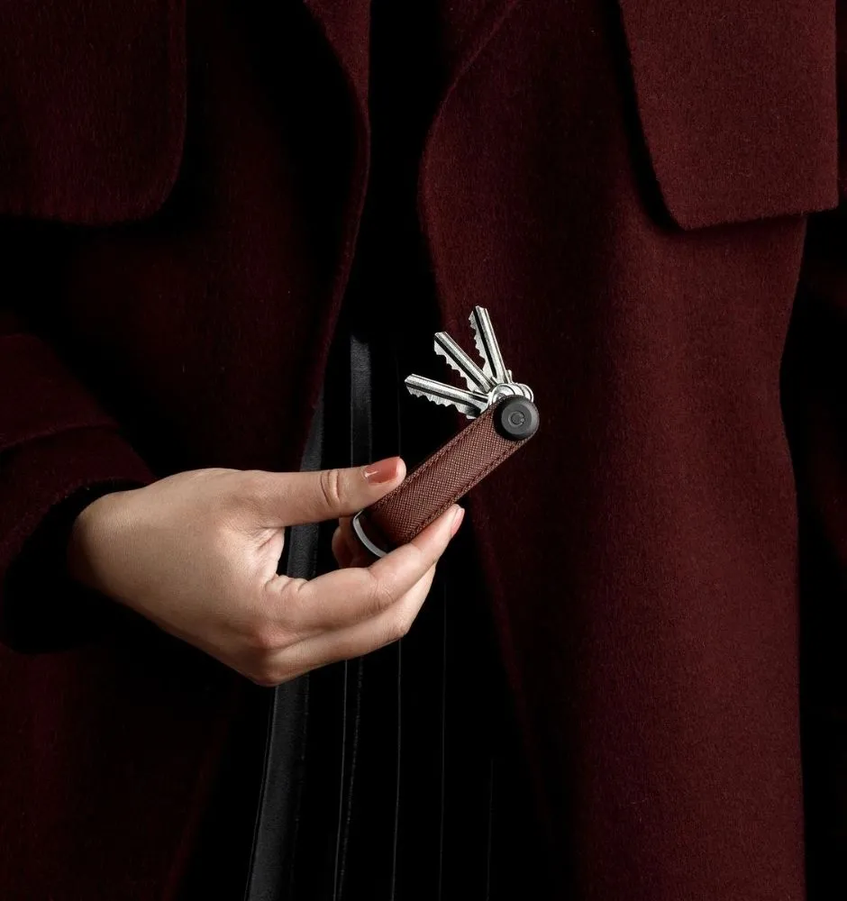 Orbitkey Saffiano Leather Key Organiser
