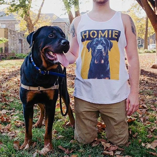 Original Pet Pop Art Mens Tank