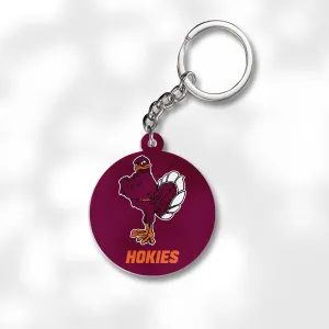 Pack 3 Virginia Tech Keychains
