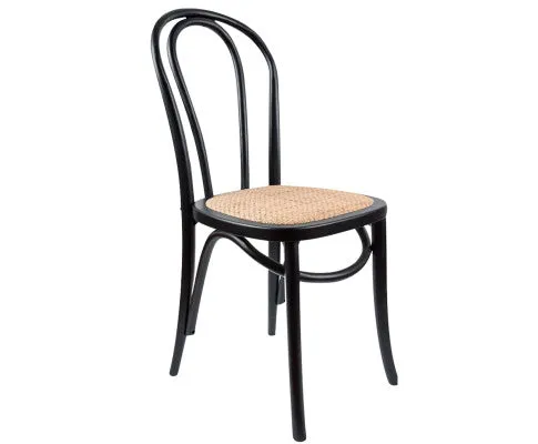 Petunia 7pc 180cm Dining Table Set 6 Arched Back Chair Elm Timber Wood