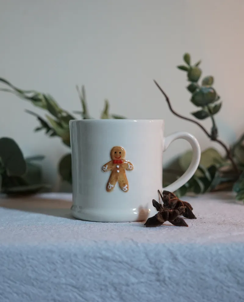Xmas Gingerbread Man Mug